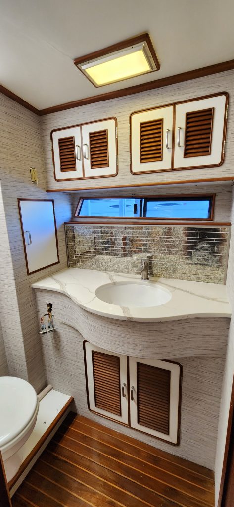 A Fresh Look at Sea: Two Yacht Heads Transformed